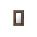 Holland Mirror Small Brown