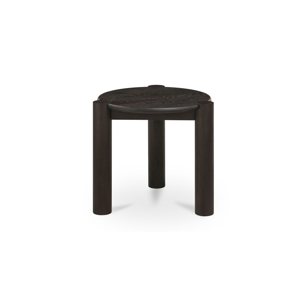 [BC-1157-20] Jack Side Table Brushed Dark Brown