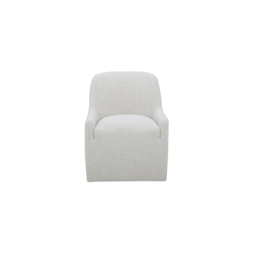 [KQ-1045-34-USA] Maisie Rolling Dining Chair Flecked Oat