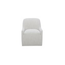 Maisie Rolling Dining Chair Flecked Oat