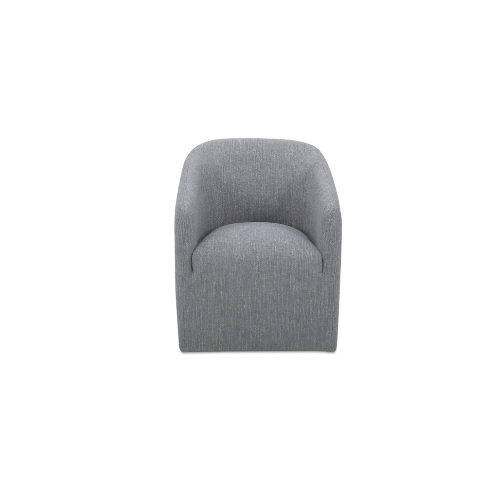 [KQ-1046-15-USA] Sandy Rolling Dining Chair Grey