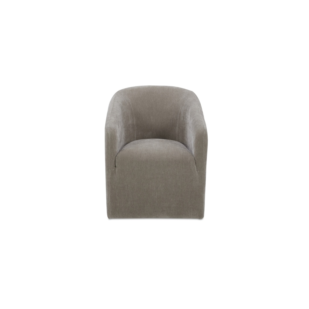 [KQ-1046-39-USA] Sandy Rolling Dining Chair Taupe