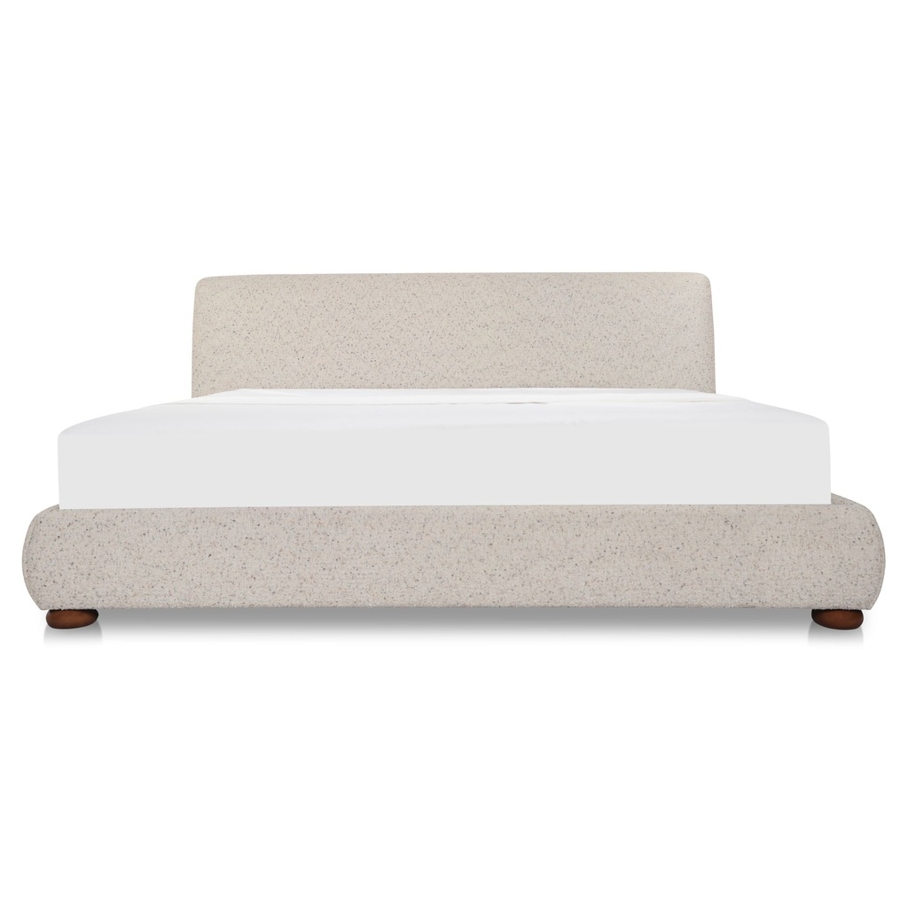 [RN-1156-29-0] Beau King Storage Bed Speckled Light Grey