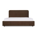 Simon Queen Storage Bed Brown