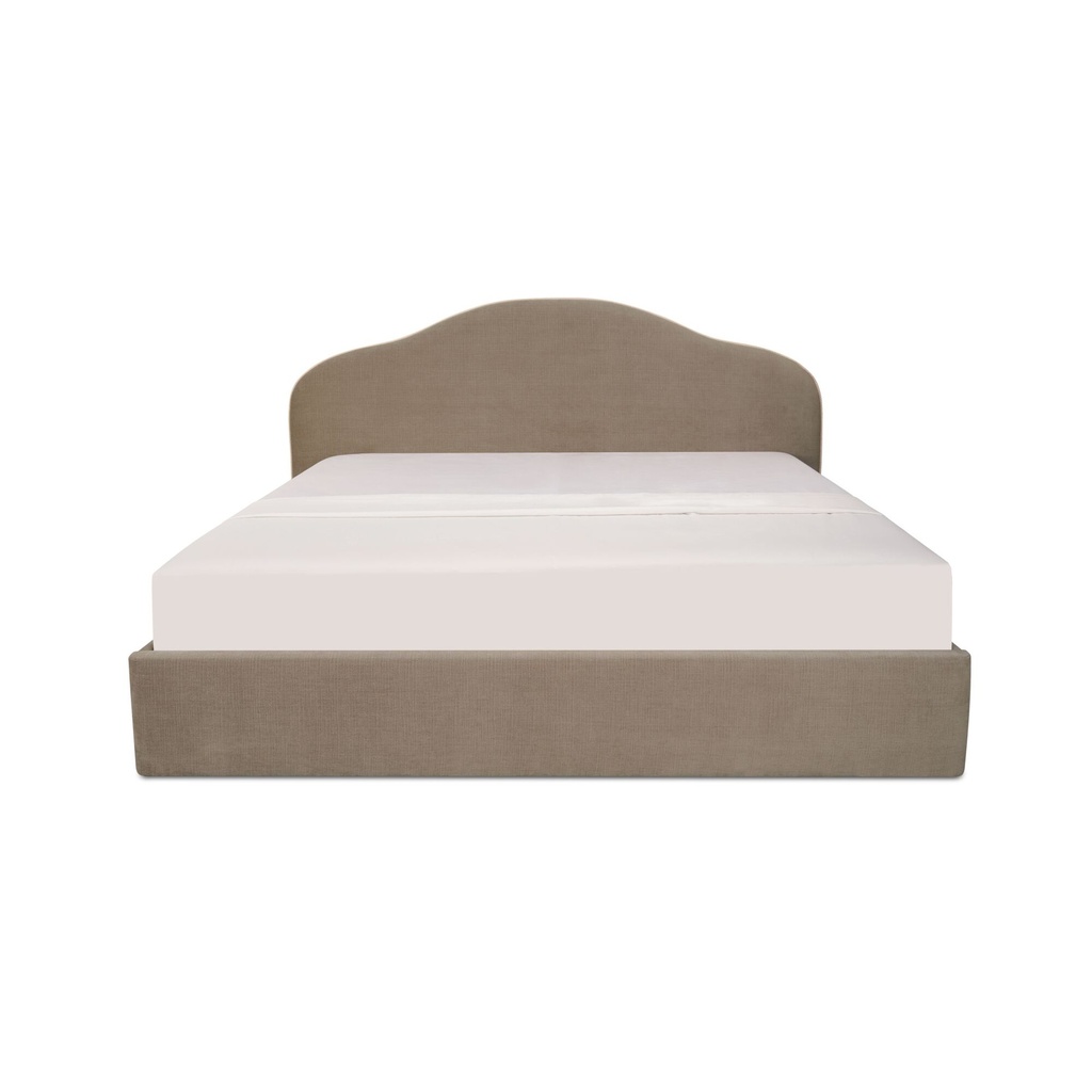 [RN-1162-39-0] Maggie King Storage Bed Taupe