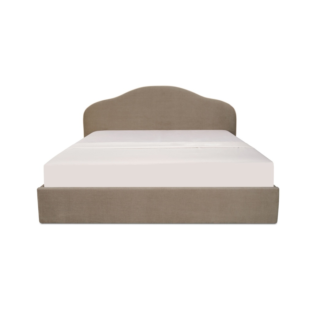 [RN-1163-39-0] Maggie Queen Storage Bed Taupe
