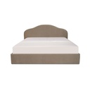 Maggie Queen Storage Bed Taupe