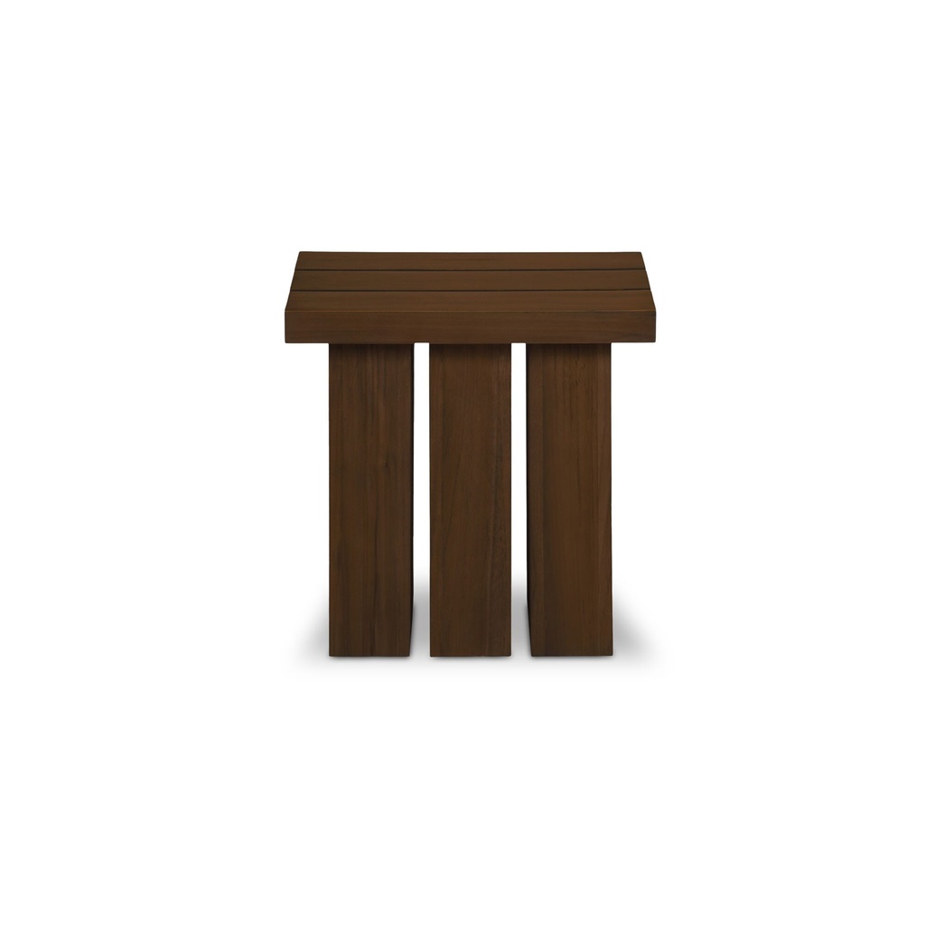 [TA-1017-03] Denby Outdoor Side Table Brown