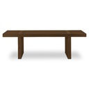 Fletcher Outdoor Coffee Table Brown