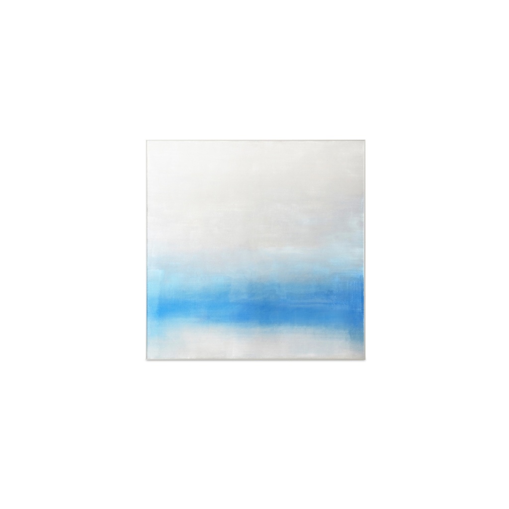 [JQ-1066-37] Morning Light Framed Painting Blue Palette