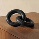 Hera Tabletop Decor Black Marble