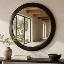 Otis Mirror Blackened Bronze