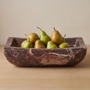 Piero Basin Deep Red Marble