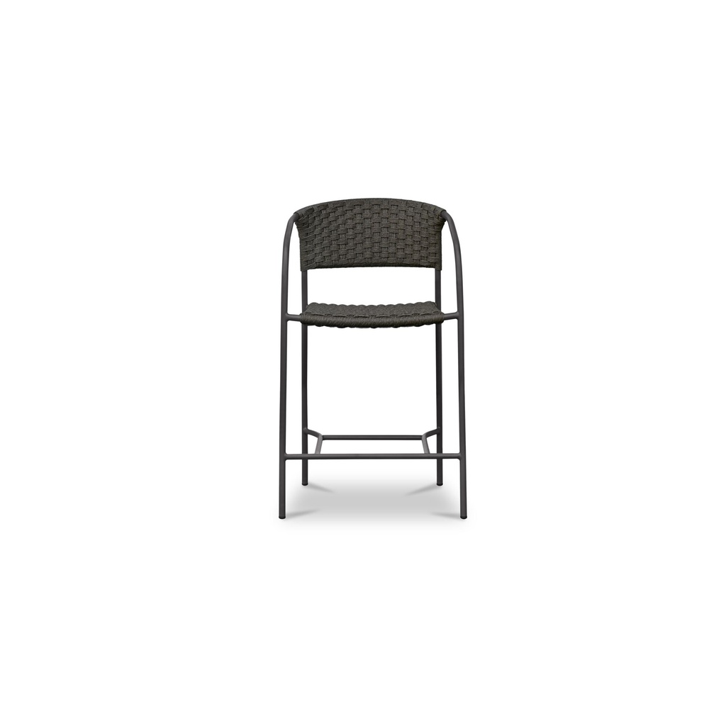 [GE-1008-20] Zola Outdoor Counter Chair Dark Brown