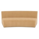 Naomi Concave Sofa Golden Yellow