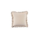 Betty 20 Inch Cushion Beige Stripe