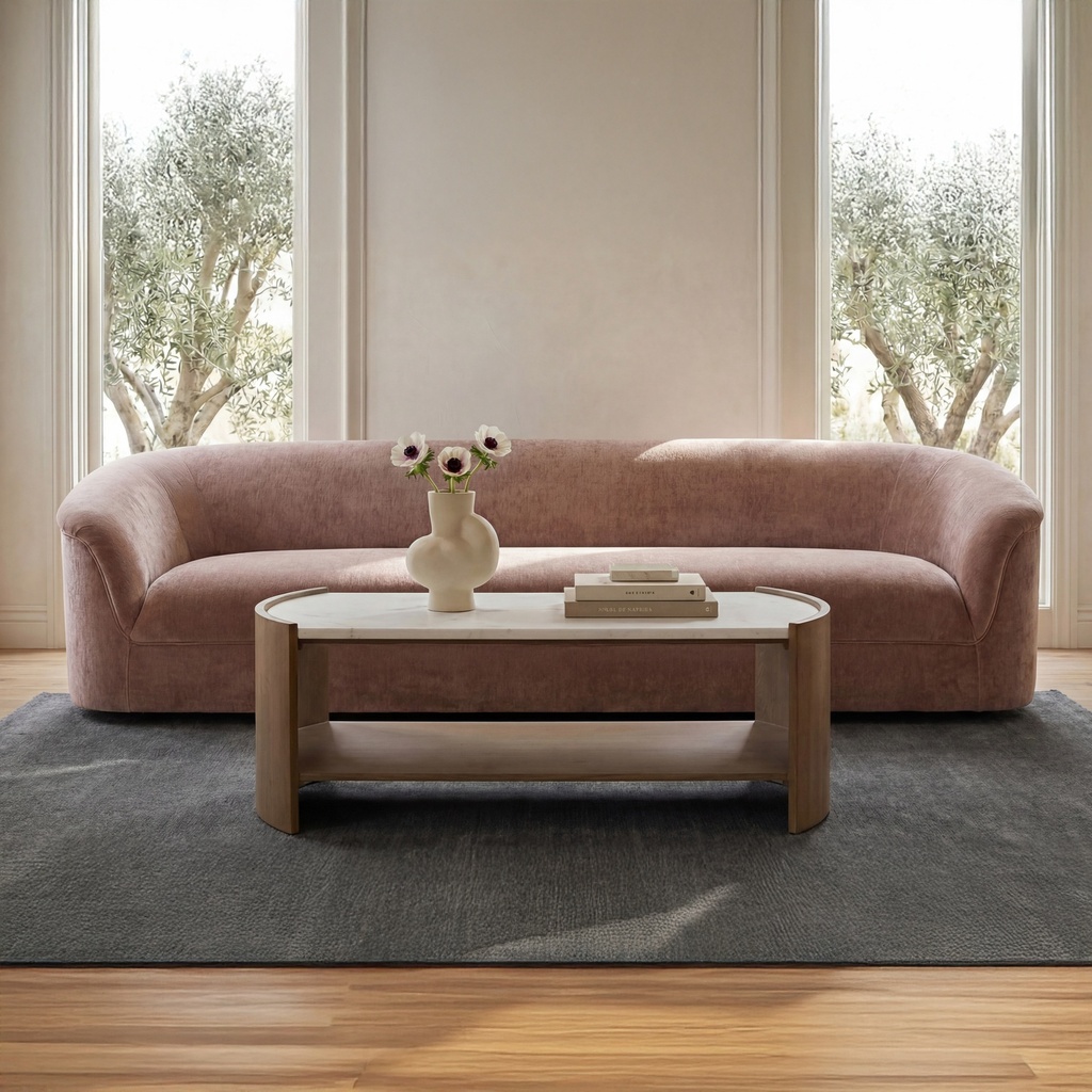 [OA-1040-33] Thora Sofa Blush