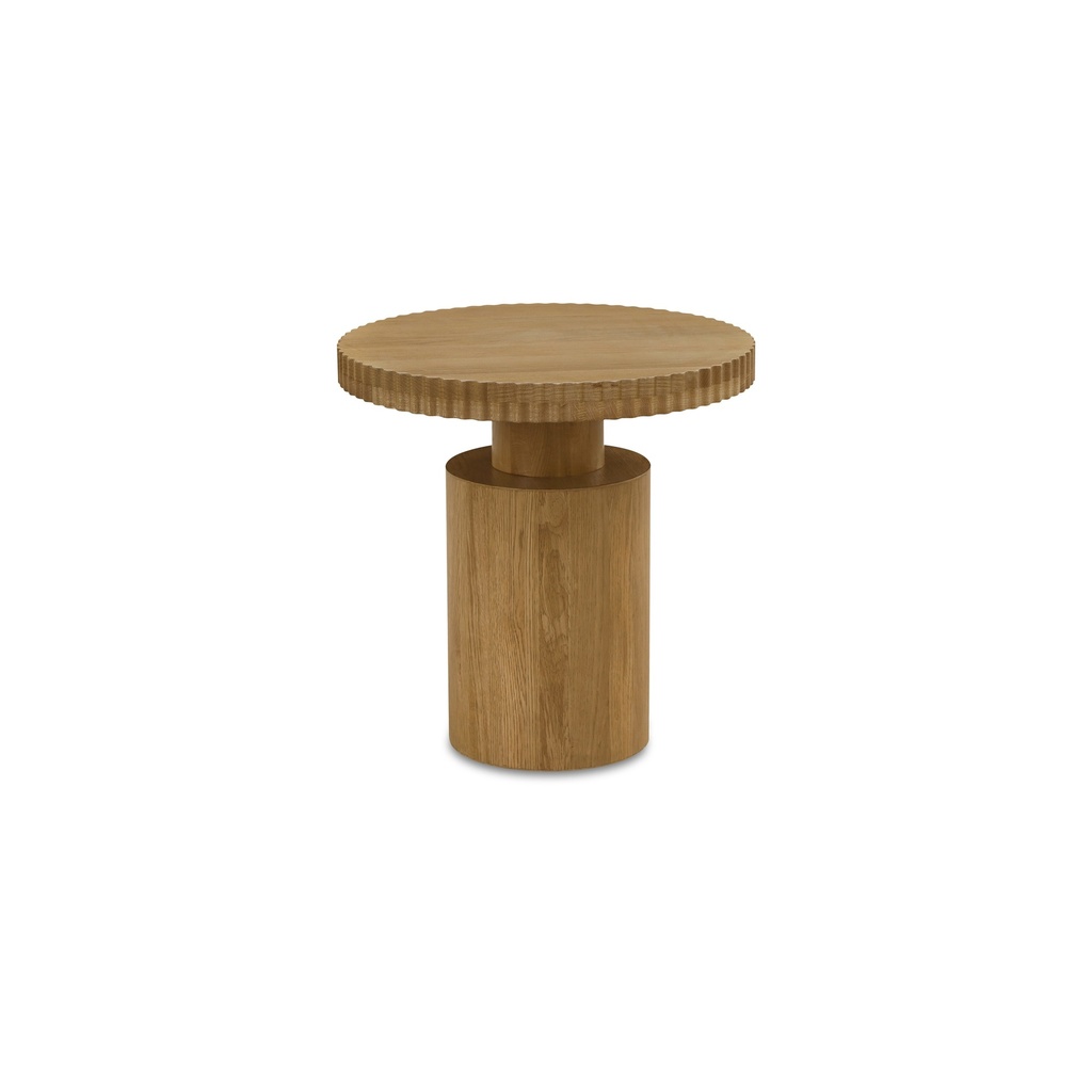 [QO-1029-03] Leigh Side Table Brown