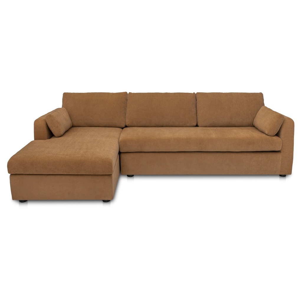 [VV-1007-23-L-0] Burrow Sleeper Sectional With Storage Chaise Ginger Left