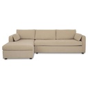 Burrow Sleeper Sectional With Storage Chaise Sand Left