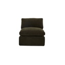 Cates Slipper Chair Dark Green