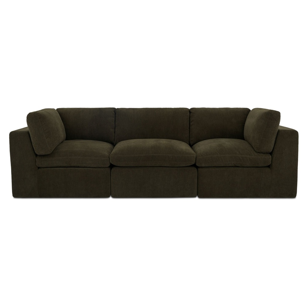 [VV-1013-27] Cates Modular Sofa Dark Green