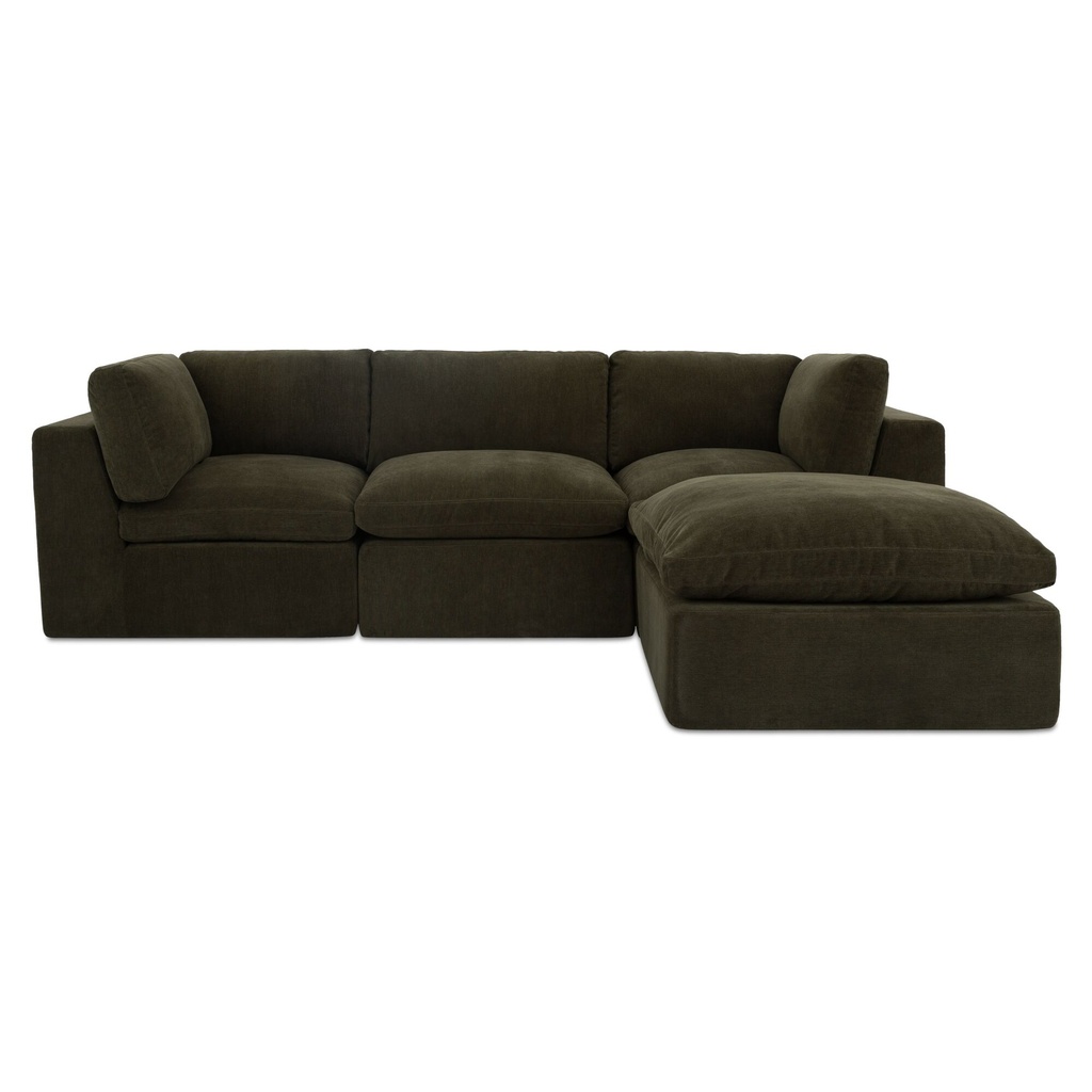 [VV-1015-27] Cates Lounge Modular Sectional Dark Green