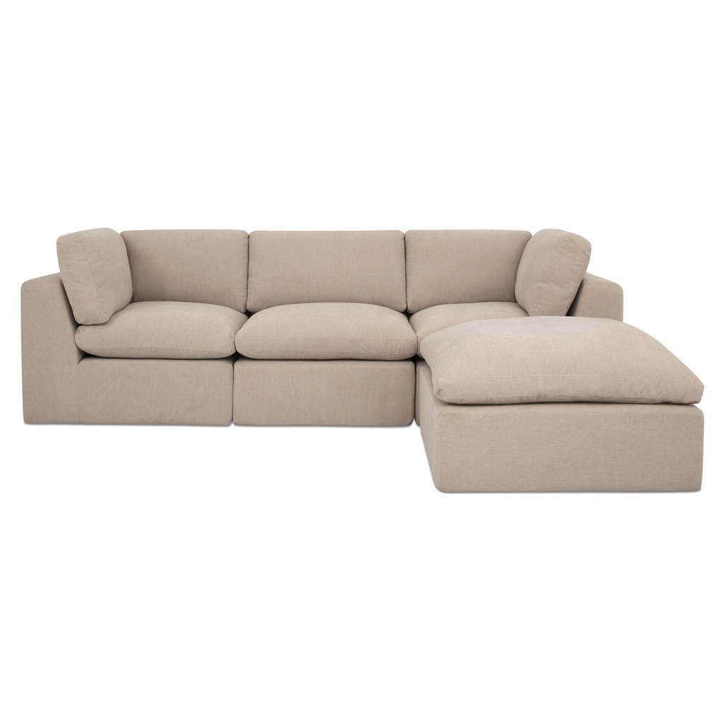[VV-1015-34] Cates Lounge Modular Sectional Pebble