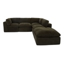 Cates Dream Modular Sectional Dark Green