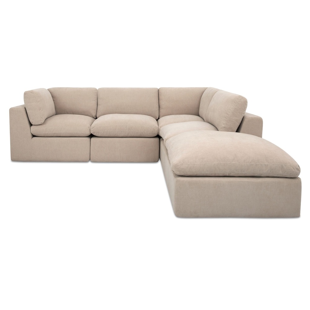 [VV-1016-34] Cates Dream Modular Sectional Pebble