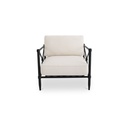 Willow Outdoor Accent Chair Cream