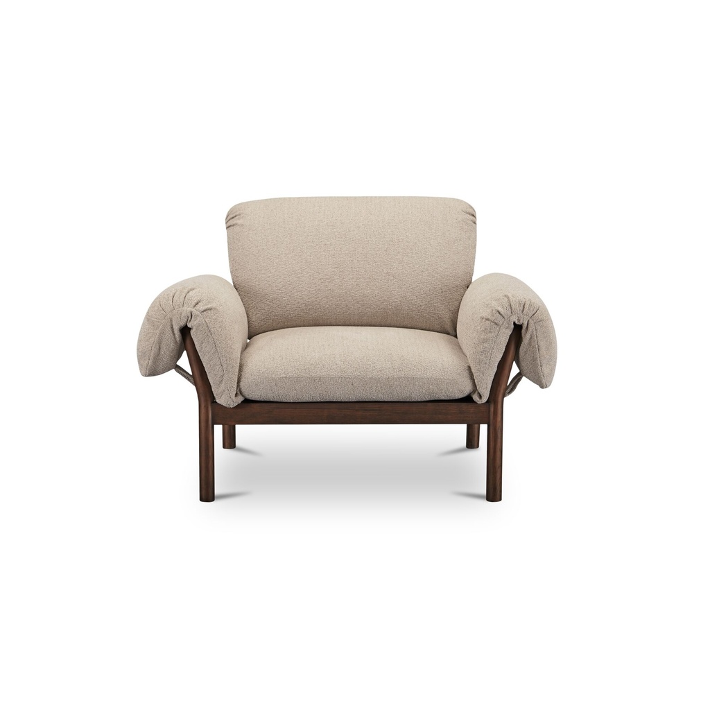 [EW-1038-34] Cardero Lounge Chair Beige