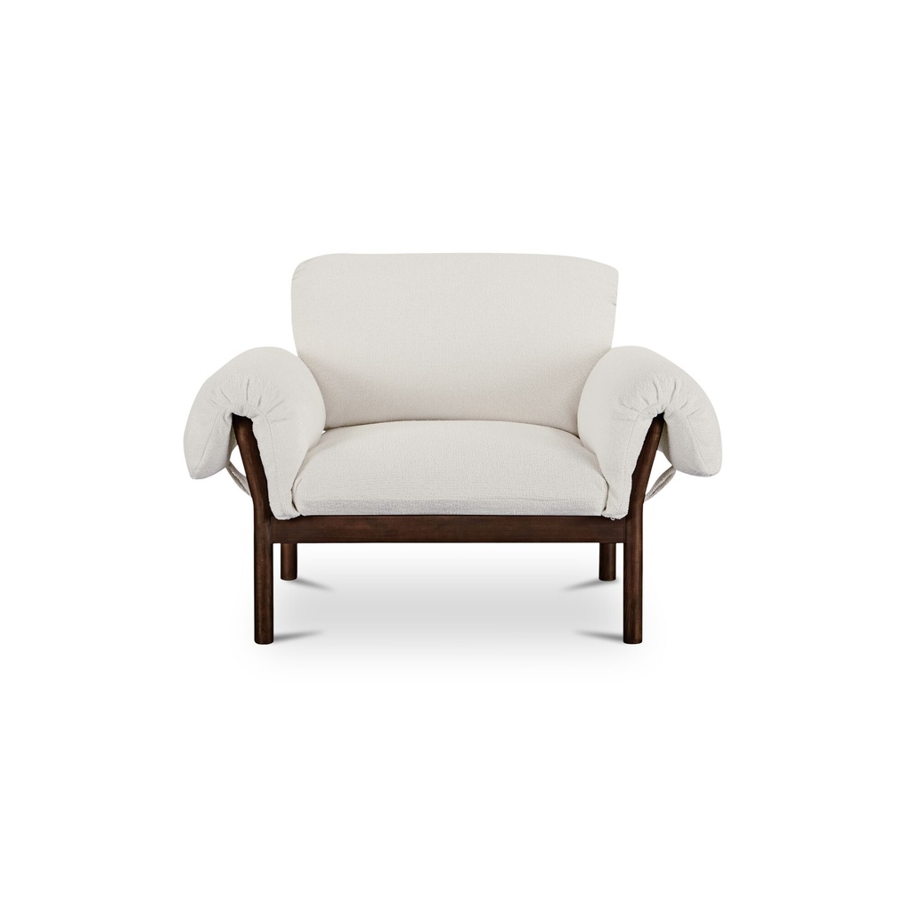 [EW-1038-05] Cardero Lounge Chair Ivory