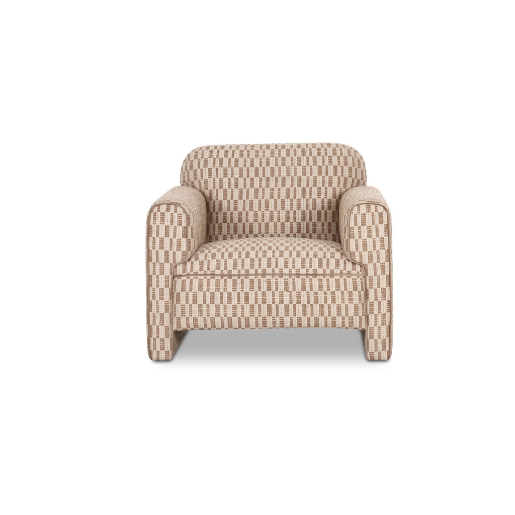 [OA-1059-39] Leo Accent Chair Taupe