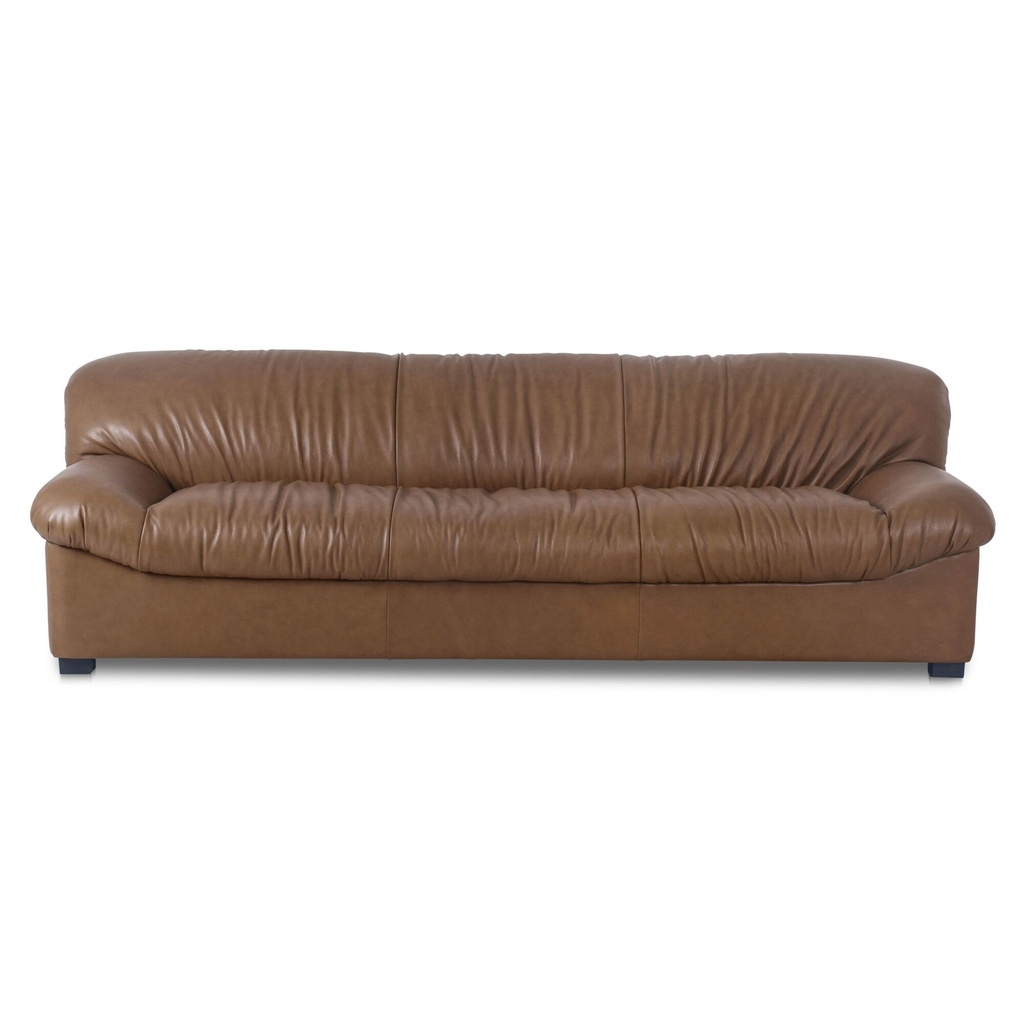 [AZ-1005-03] Halston Sofa Tan Leather