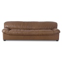 Halston Sofa Tan Leather