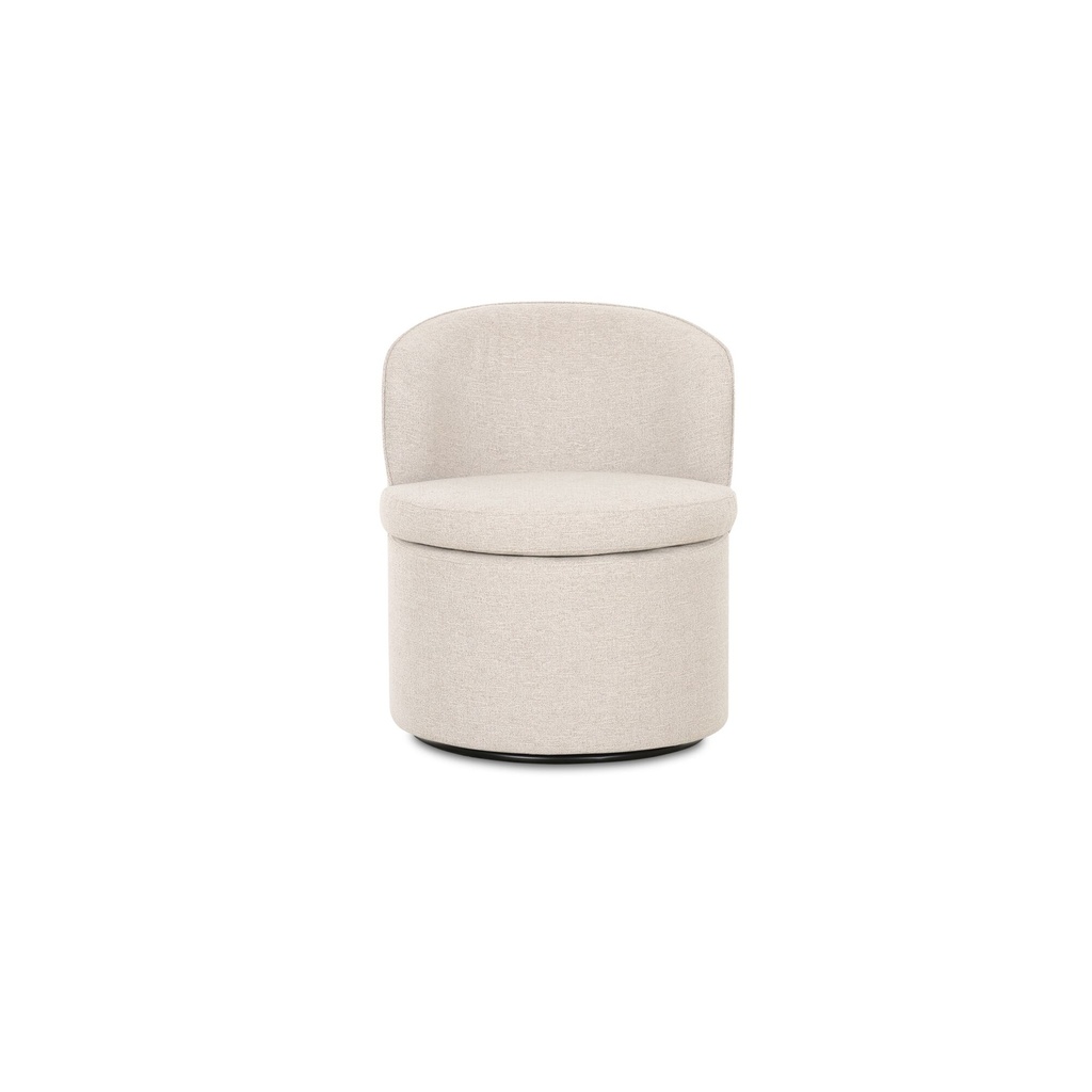 [OA-1074-34] Dane Swivel Dining Chair Oatmeal