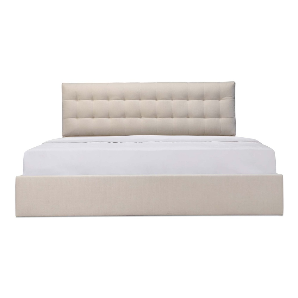 [RN-1154-05-0] Sebastion King Storage Bed Cream