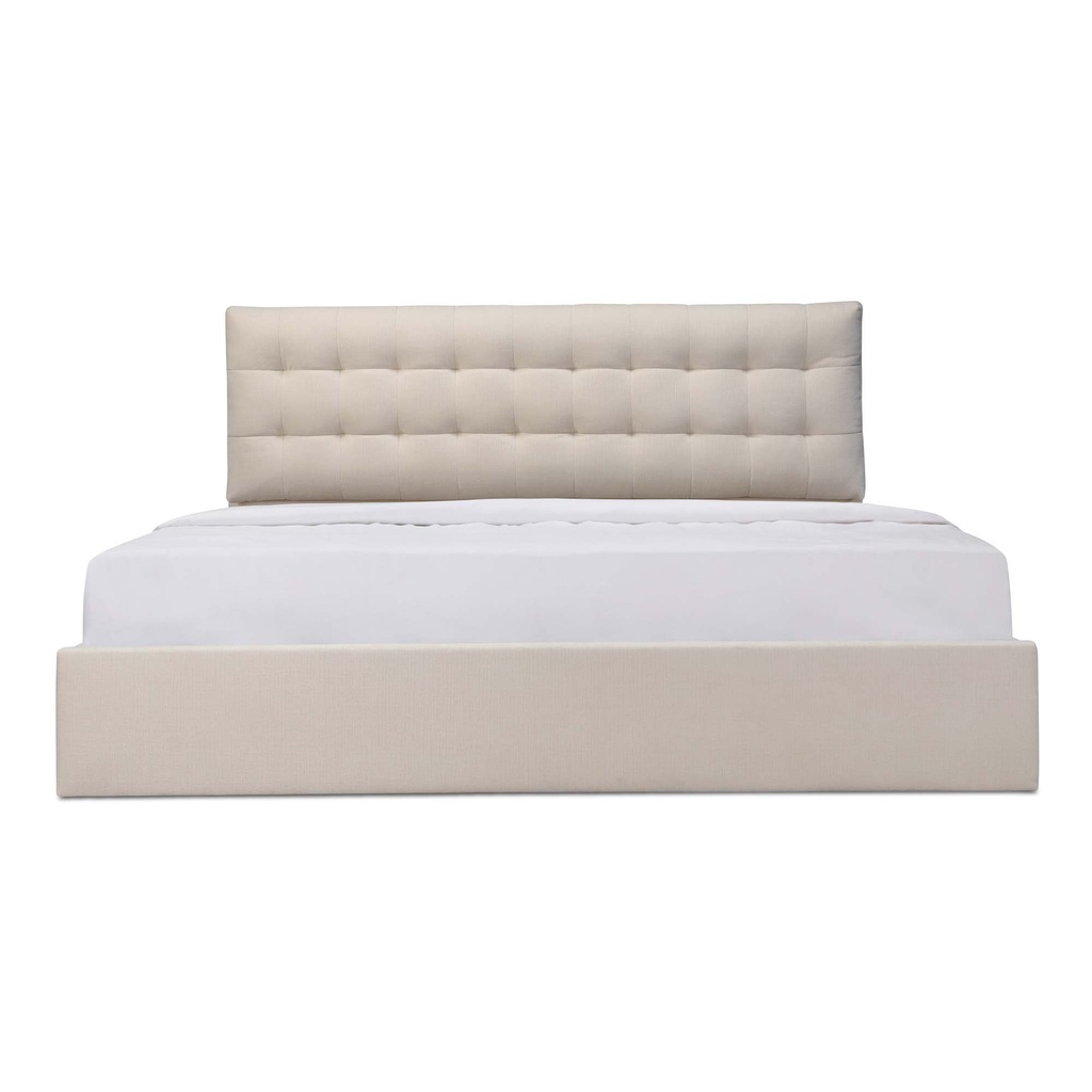 [RN-1155-05-0] Sebastion Queen Storage Bed Cream