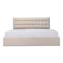 Sebastion Queen Storage Bed Cream