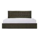 Sebastion Queen Storage Bed Green