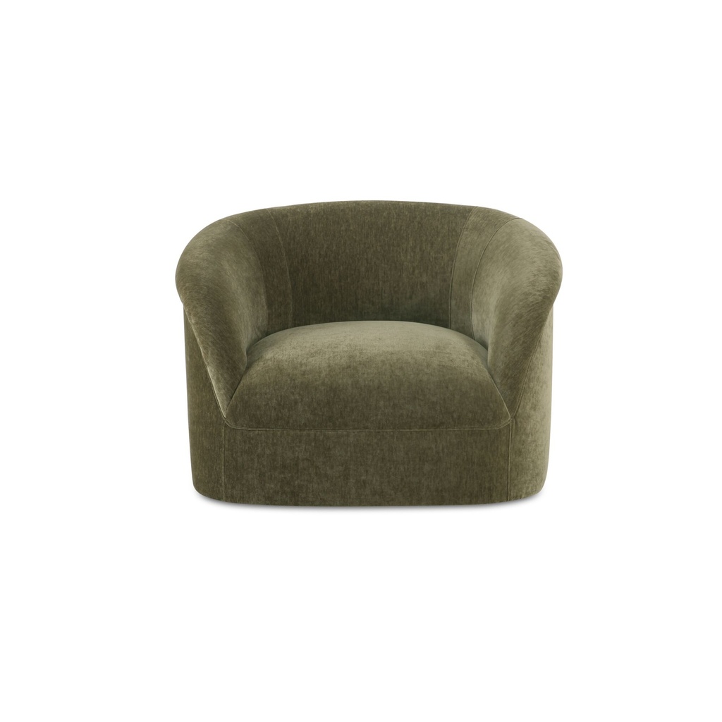 [OA-1039-27] Thora Lounge Chair Dark Green