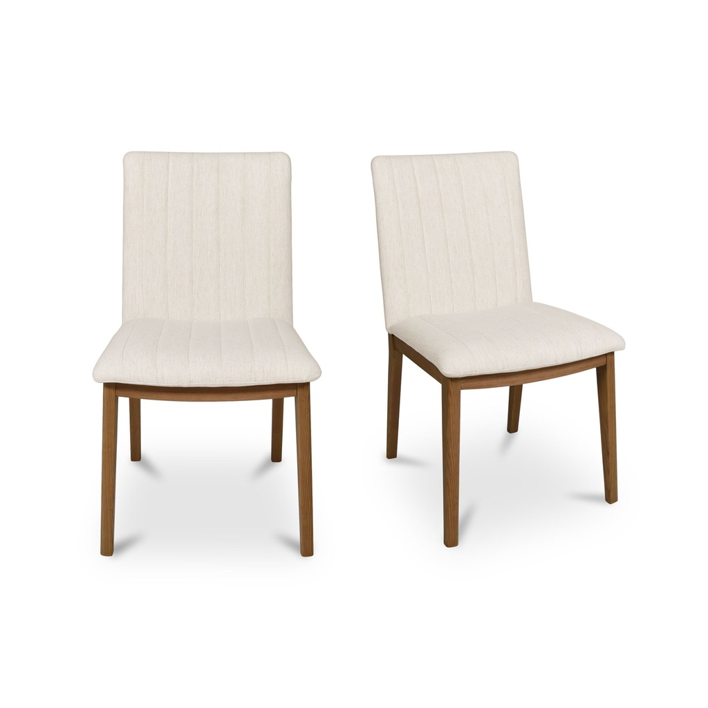 [GO-1028-18] Demi Dining Chair Cream-Set of Two