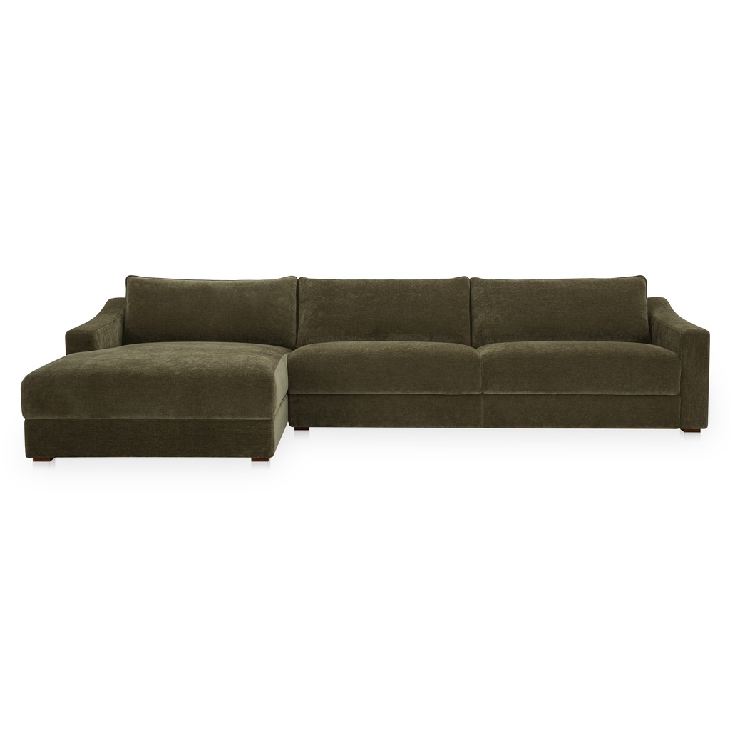 [FO-1058-27-L-0] Farrow Sectional Cedar Green Left