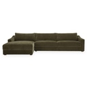 Farrow Sectional Cedar Green Left