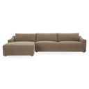 Farrow Sectional Taupe Left